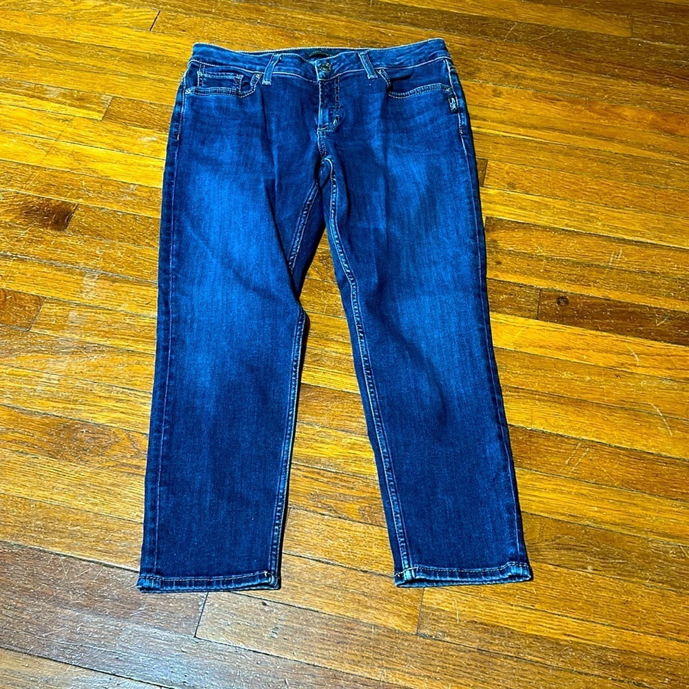 Silver Women’s “Suki” Skinny Crops, Sz 31 x 25